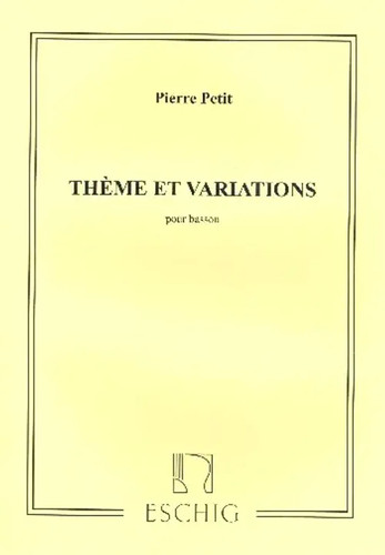 Theme variations basson - theme, +