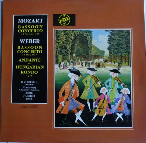 Mozart weber lp - mozart,