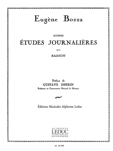 études journalières pour - 15,