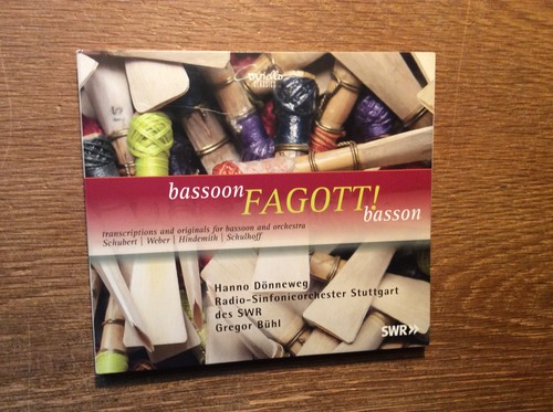 Bassoon fagott basson cd - bassoon, [cd