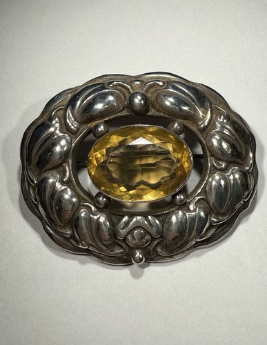 Jugendstil brosche rudolf - brosche,